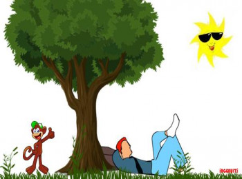 টুপিওয়ালা ও বাঁদরের দল