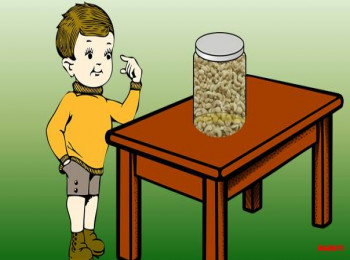 বালকের কাজু খাওয়া