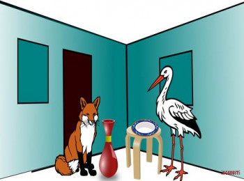 শেয়াল ও সারস