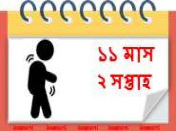 ১১ মাস বয়সী, ২ সপ্তাহ